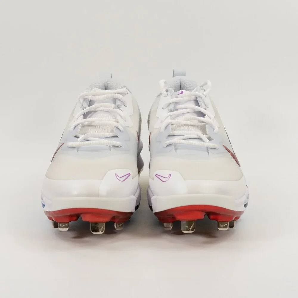 Nike Force Zoom Trout 9 Pro 'White Hyper Violet' FB2907-106 Baseball Multi Size